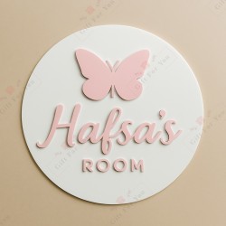 Personalized Butterfly Kids Room Name Sign Personalized Butterfly Kids Room Name Sign