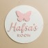 Personalized Butterfly Kids Room Name Sign
