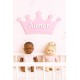 Personalized Crown Name Acrylic Sign Personalized Crown Name Acrylic Sign