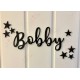Personalized Name Sign – Hearts & Stars Design Personalized Name Sign – Hearts & Stars Design