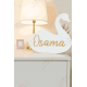 Personalized Swan Shape Name Sign Personalized Swan Shape Name Sign