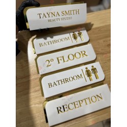 Professional Acrylic Door Sign Professional Acrylic Door Sign