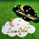 Moon & Stars Personalized Cloud Name Moon & Stars Personalized Cloud Name