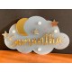 Moon & Stars Personalized Cloud Name