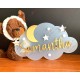 Moon & Stars Personalized Cloud Name