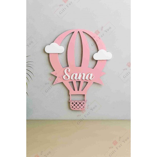 Hot Air Balloon – Personalized Name Hot Air Balloon – Personalized Name