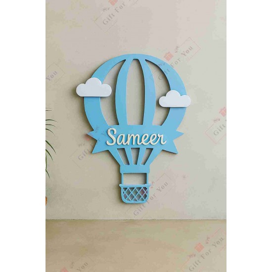Hot Air Balloon – Personalized Name Hot Air Balloon – Personalized Name