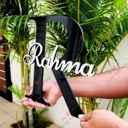 Personalized Acrylic Initial Name – Custom Letter with Name