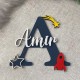Personalized Kids Acrylic Name Initial Wall/Table Decor – Space Theme