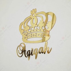 Personalized Name With Crown