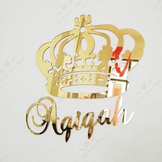 Personalized Name With Crown