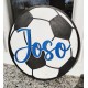 Personalized Soccer Ball Name Sign