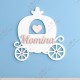 Princess Carriage Customized Name Sign