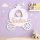 Princess Carriage Customized Name Sign