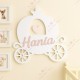 Princess Carriage Customized Name Sign