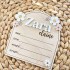 BloomNest Personalized Birth Announcement Plaque