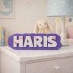 CloudCharm Hearts Personalized Name Plaque
