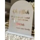 Dua For Home Personalized Plaque - Table decor