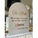 Dua For Home Personalized Plaque - Table decor