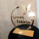 Golden Crest Custom Name - Table Decor