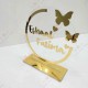 Golden Crest Custom Name - Table Decor