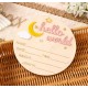 Hello World Personalized Baby Birth Sign