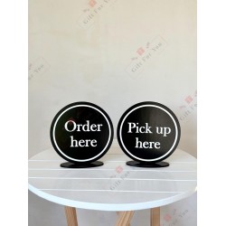 Order Desk Sign – Premium Acrylic Counter Display Order Desk Sign – Premium Acrylic Counter Display