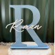 Personalized Acrylic Name Initials Table Decor