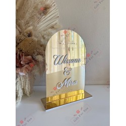 Personalized Wedding  Plaque - We Created You in Pairs Personalized Wedding  Plaque - We Created You in Pairs