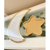 Luxury Crescent & Star Serving Tray Set