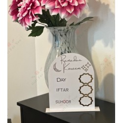 Ramadan Kareem Plaque - Day Reminder Ramadan Kareem Plaque - Day Reminder