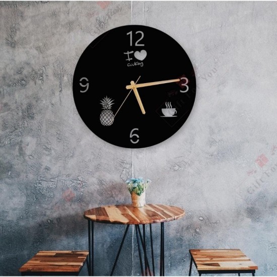 I Love Cooking Wall Clock