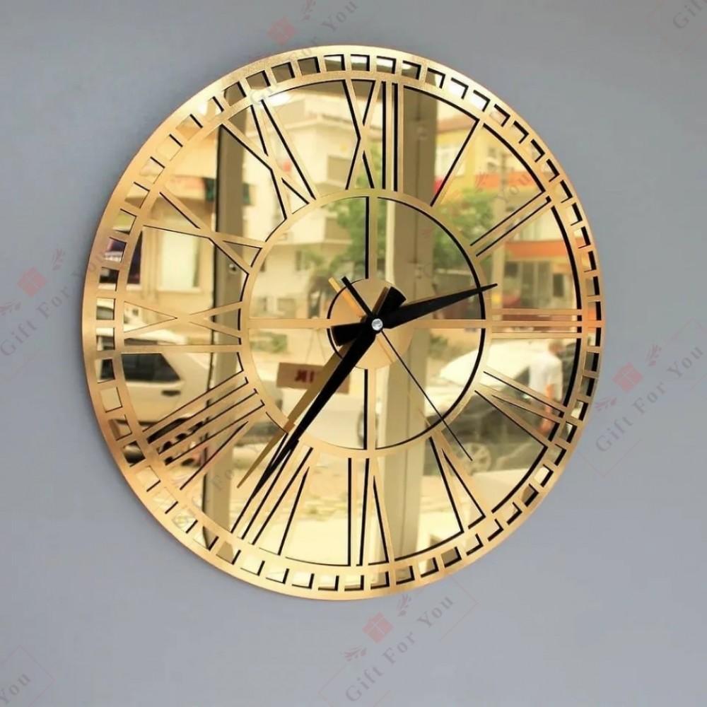 Basic Round Wall Clocks : Kohala Mirror Wall Clock