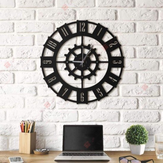 Subway Track Wall Clock 