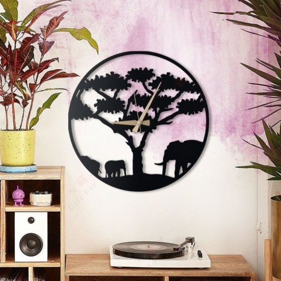 Tree Wall Clock