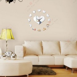 13 Hearts Wall Clock