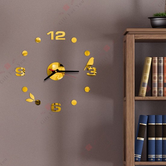 3D Bird Clock