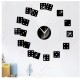 3D Dice Wall Clock