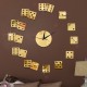 3D Dice Wall Clock