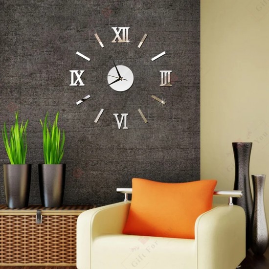 3D Greek Wall Clock