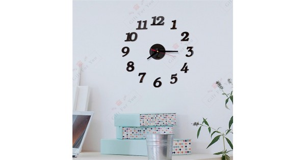 3D Numbers Clock