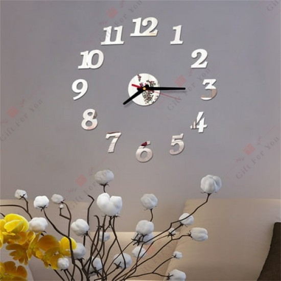 3D Numbers Clock