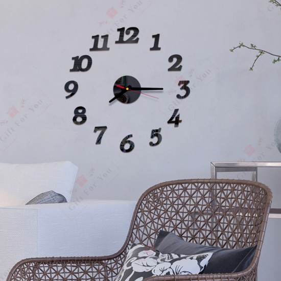 3D Numbers Clock