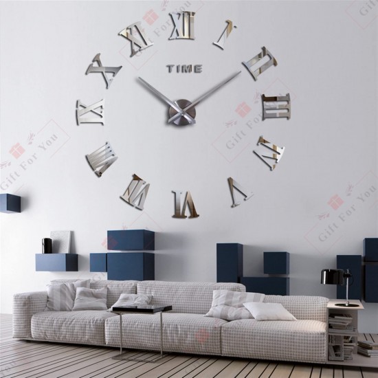 3D Roman Wall Clock