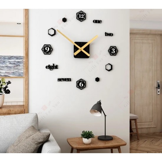 3D Spanish Wall Clock