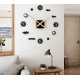 3D Spanish Wall Clock