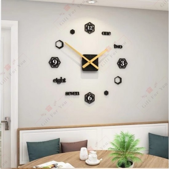 3D Spanish Wall Clock