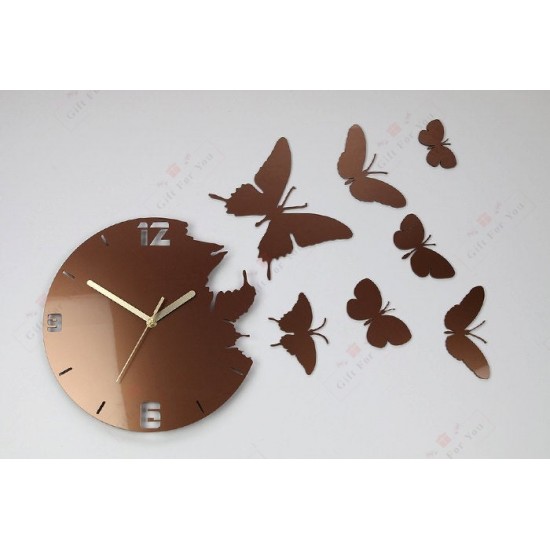 Butterfly Wall Clock