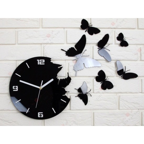 Butterfly Wall Clock