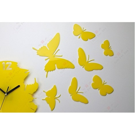 Butterfly Wall Clock Butterfly Wall Clock